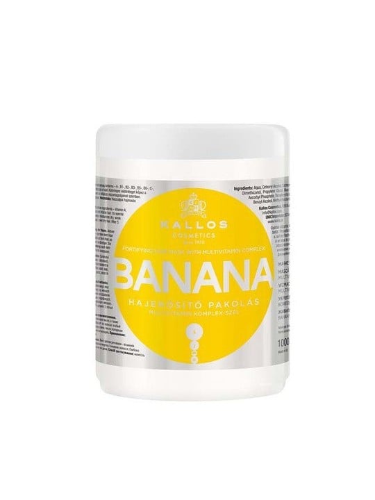 Kallos Maschera Capelli Fortificante Banana 1000ml