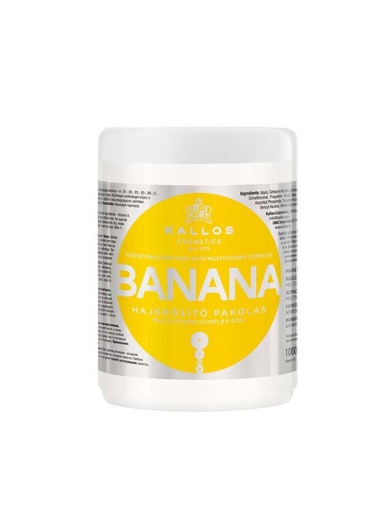 Kallos Banana Fortifying Hair Mask 275ml