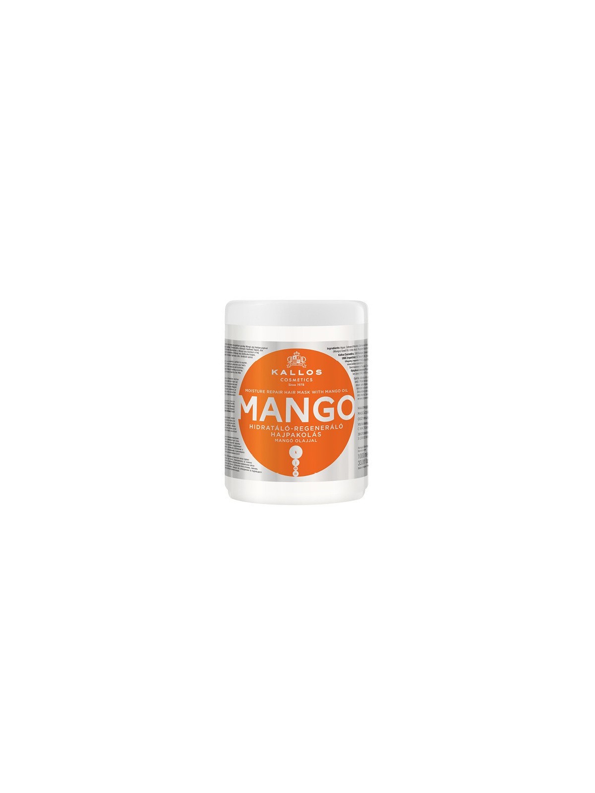 Kallos Mango Moisture Repair Hair Mask 275ml