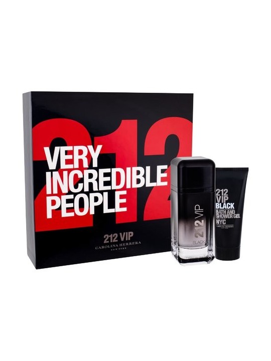 Carolina Herrera 212 VIP Men Black EDP Gift Set 100 ml