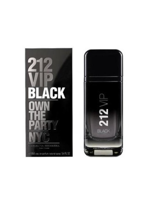 Carolina Herrera 212 VIP Black eau de parfum Spray uomo 100ml