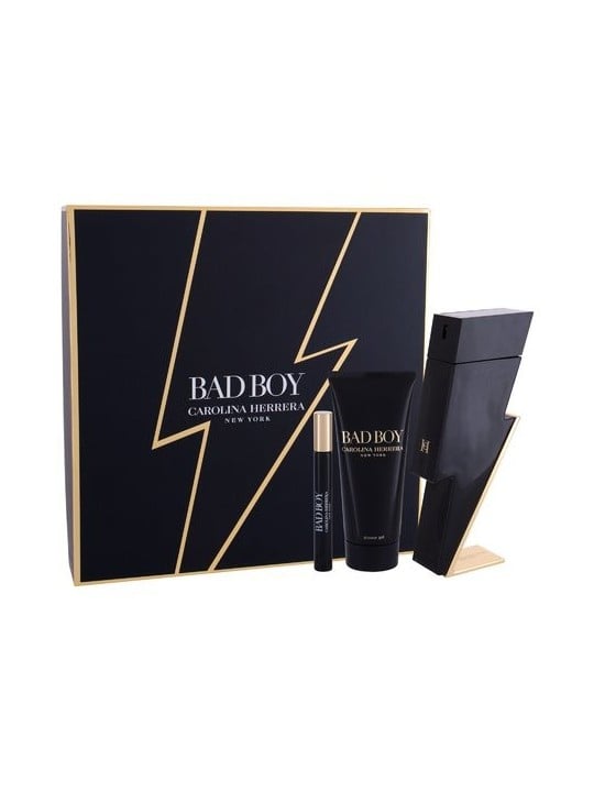 Set Carolina Herrera Bad Boy 100ml + Gel Doccia