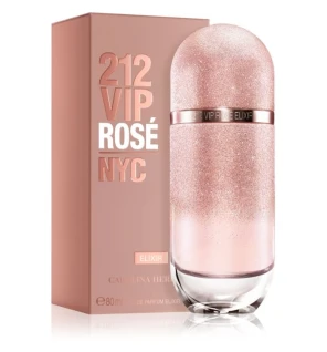 Profumo Donna 212 VIP Rose Elixir 80ml - Herrera