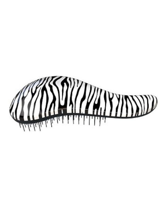 Dtangler Zebrato bianco donna