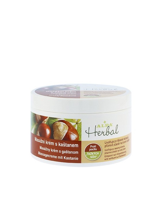 Crema da massaggio alle erbe con castagna donna 250ml