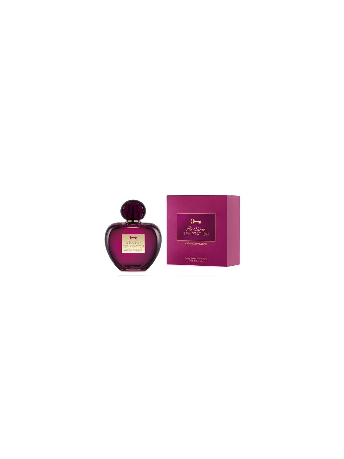 A. Banderas Her Secret Temptation eau de toilette Spray 80ml