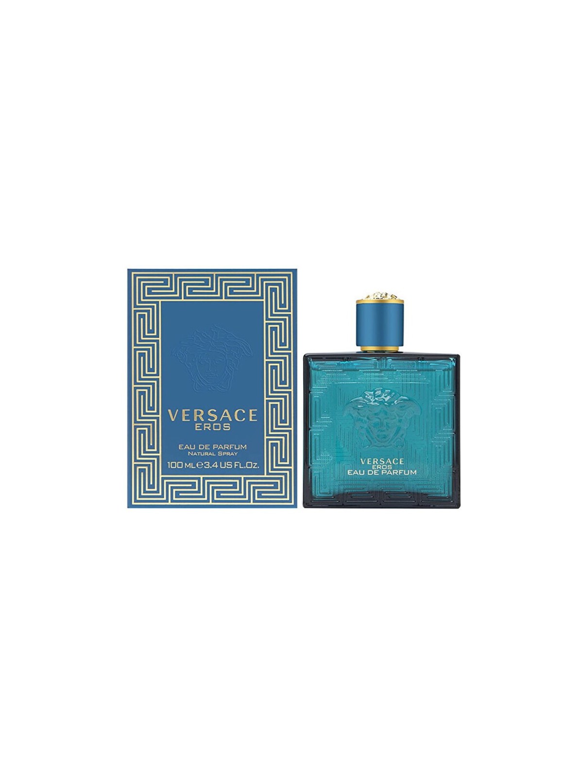 Versace Eros Pour Homme eau de parfum Spray uomo 50ml Versace www.essenzetotalstyle.com 