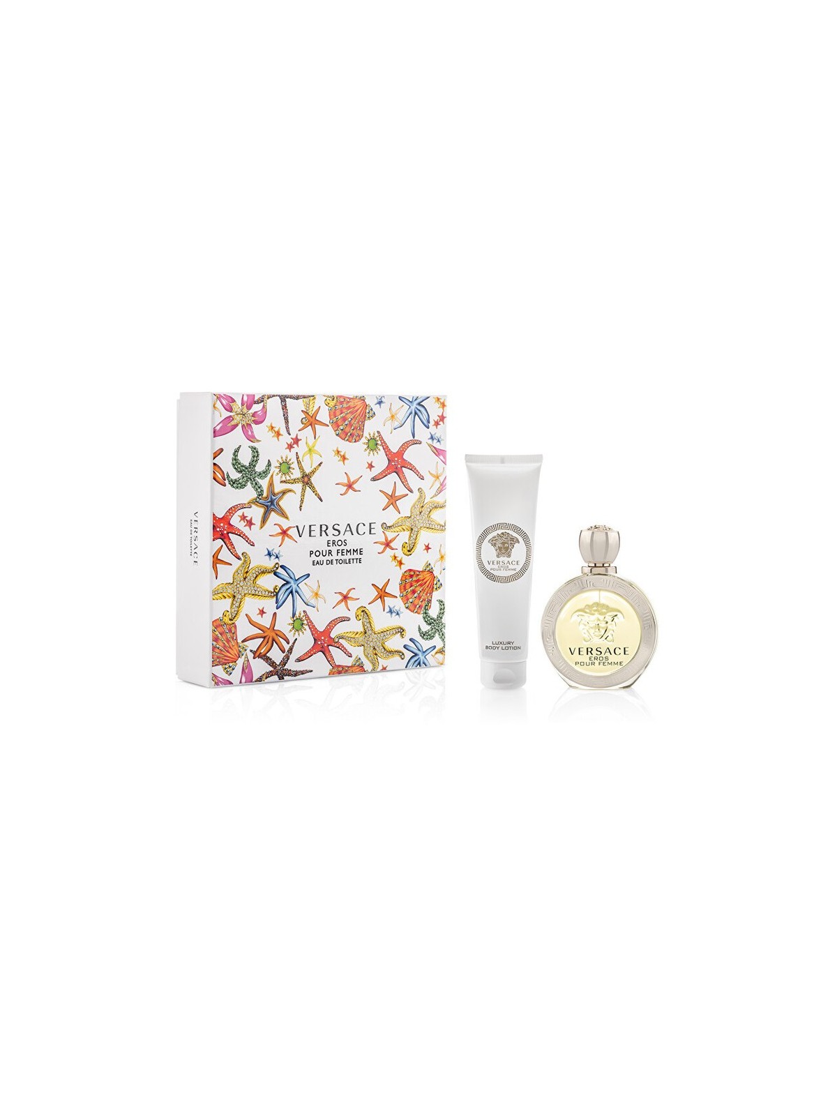 Versace Eros Pour Femme Set regalo eau de toilette 100 ml lozione corpo 150 ml