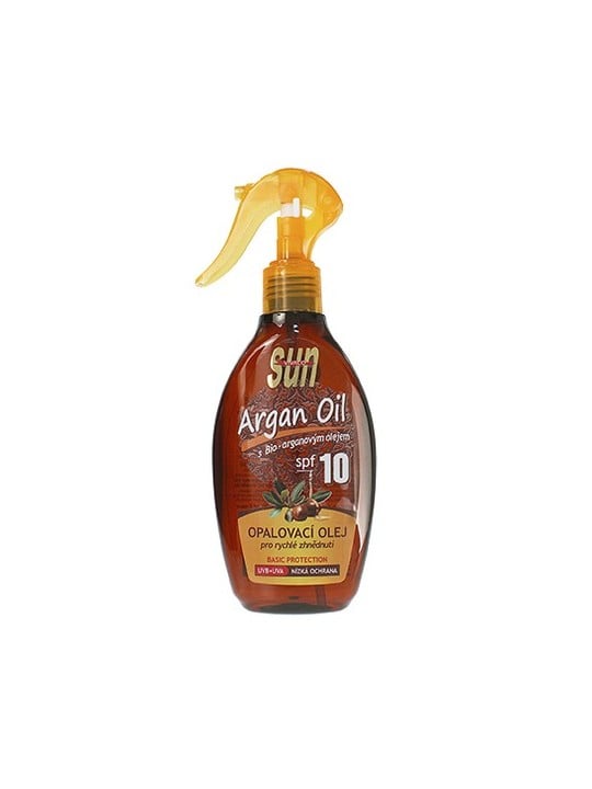 Vivaco SUN Olio Abbronzante SPF 10 con Argan 200ml