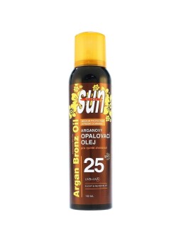 Olio solare bio SPF 25 con olio di argan