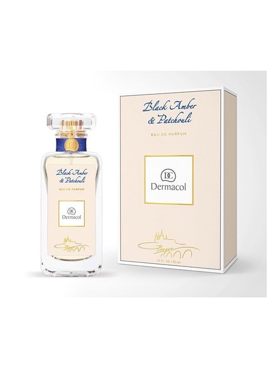 Dermacol eau de parfum di ambra nera e patchouli uomo 50ml