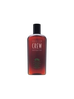 Shampoo American Crew con tea tree 3in1 uomo 250ml