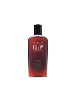 American Crew Tea Tree 3In1 Shampoo Conditioner & Body Wash uomo 450ml
