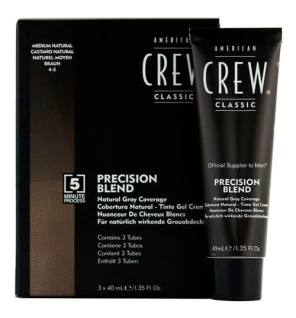 American Crew PRECISION BLEND Set n2 3 Dark 3pz Unisex