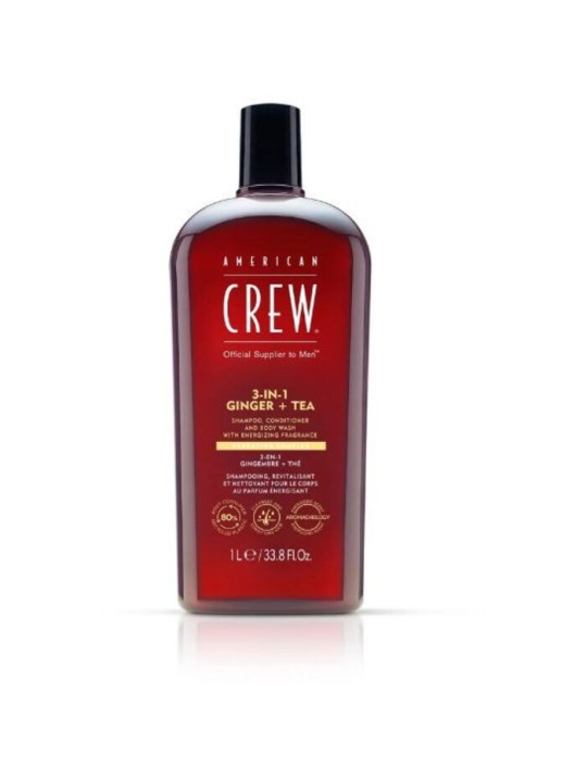 American Crew 3-in-1 Ginger + Tea 250ml