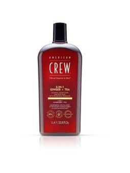Shampoo American Crew 3 in 1 Zenzero T donna 450ml