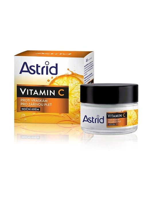 Crema notte antirughe con Vitamina C 50ml