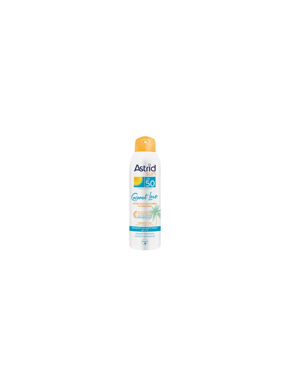 Astrid Coconut Love Spray OF 50 Spray solare secco invisibile donna 150ml