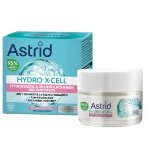 Astrid Hydro XCell Crema idratante e lenitiva per pelli sensibili senza profumo donna 50ml