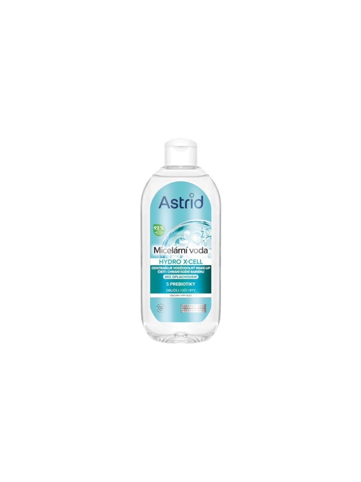 Astrid Hydro XCell Acqua micellare con prebiotici per pelle donna
