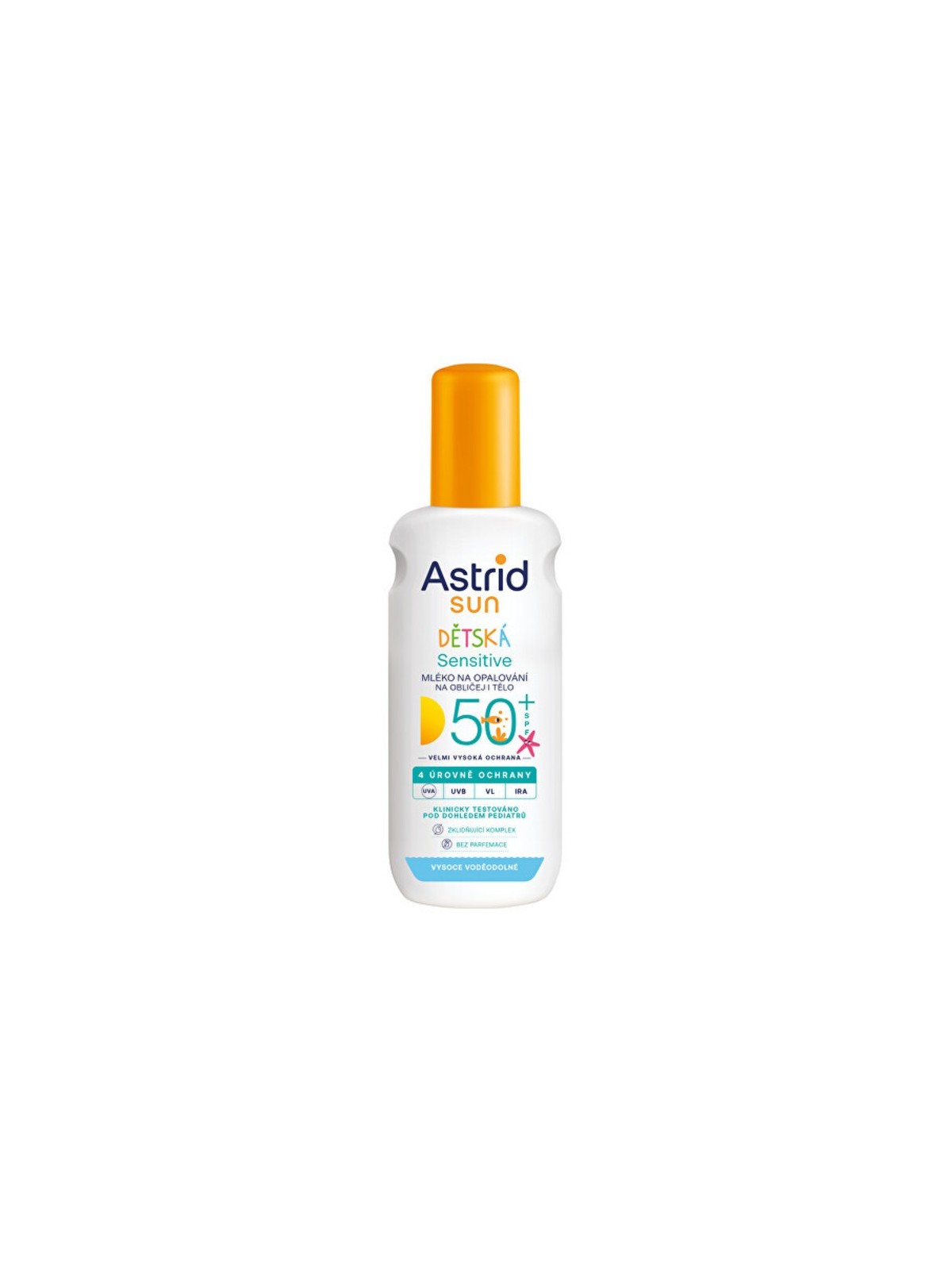 Astrid Spray solare sensibile per bambini SPF 50 donna 150ml