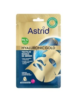 Astrid Hyaluronic Gold Mask per una pelle levigata