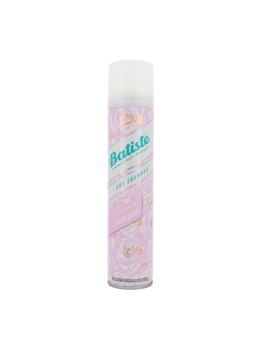 Batiste Dry Shampoo Rose Gold Shampoo per capelli normali con aroma di bergamotto e gelsomino donna 200ml