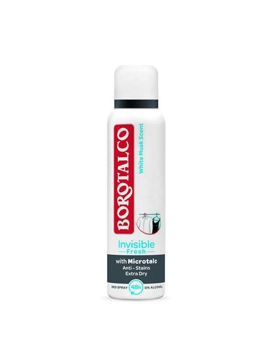 Deodorante Borotalco Invisible Fresh 150 ml donna