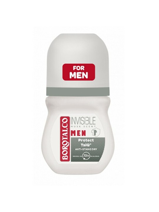 Borotalco Men Invisible Dry Deo Roll On Deodorante in sfera uomo 50ml
