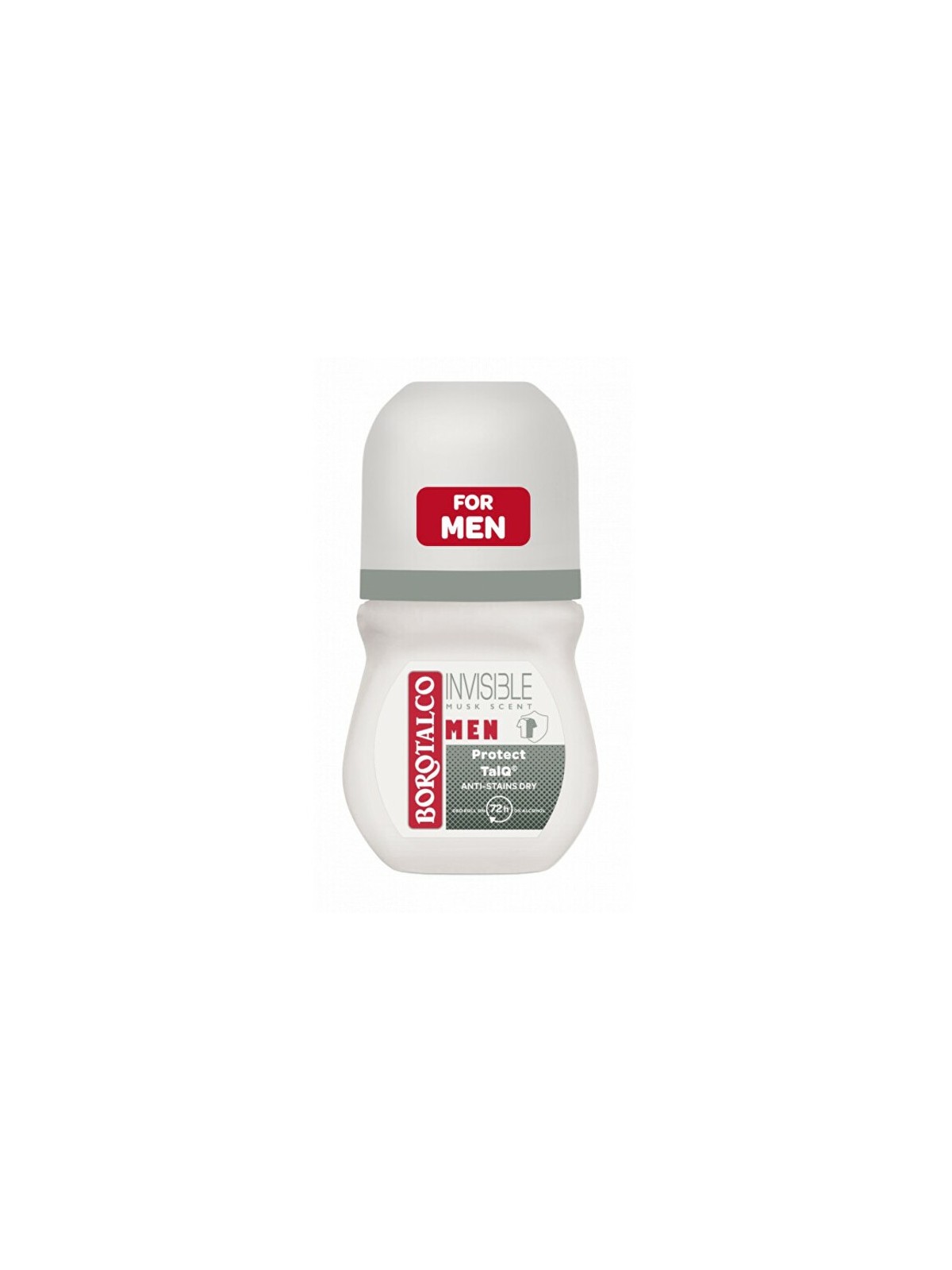 Borotalco Men Invisible Dry Deo Roll On Deodorante in sfera uomo 50ml