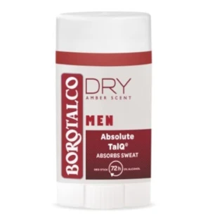 Deodorante Stick Borotalco Men Dry Amber 40ml