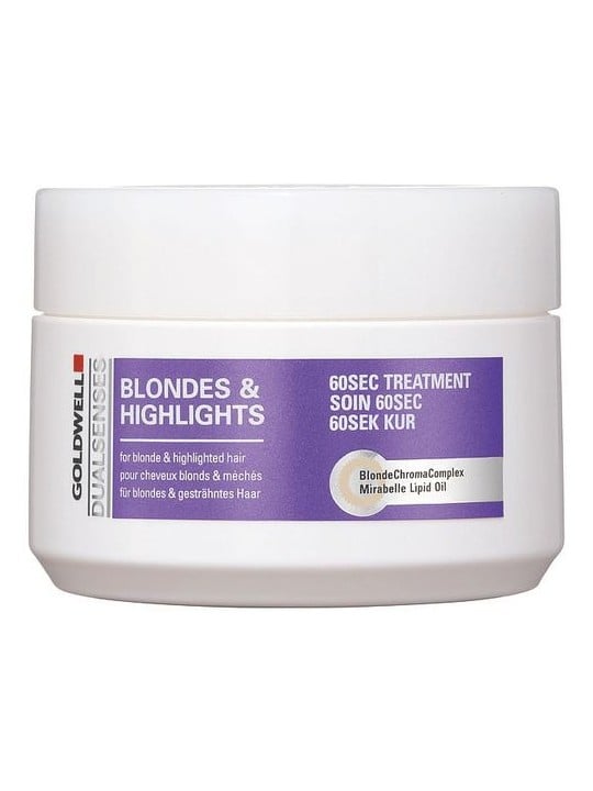 Trattamento Goldwell Dualsenses B&H 60S per capelli biondi