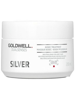 Trattamento Maschera Capelli Biondi e Grigi Goldwell Silver 60sec 200ml