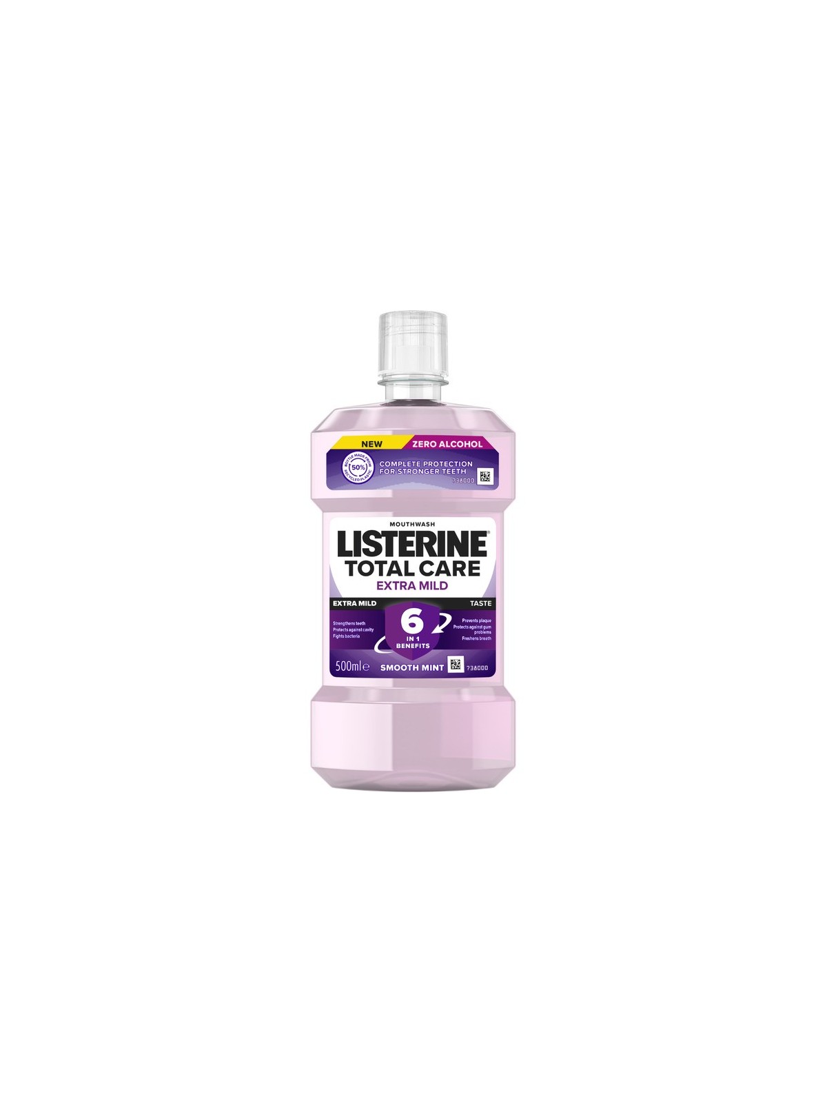 Collutorio Listerine Total Care Extra Delicato Menta 500ml donna