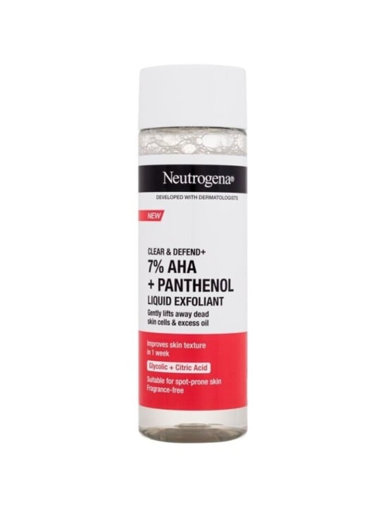 Neutrogena Clear Defend esfoliante liquido donna 125ml