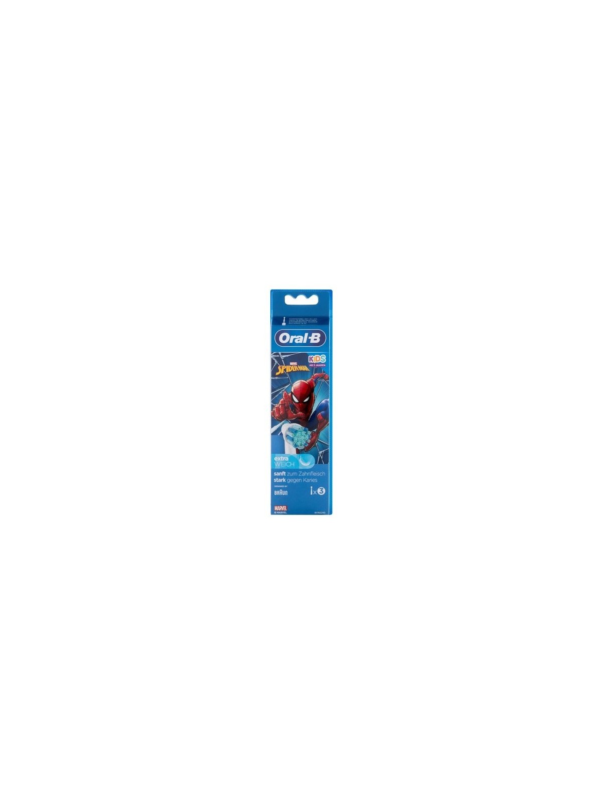 Testine per bambini Oral B SpiderMan donna