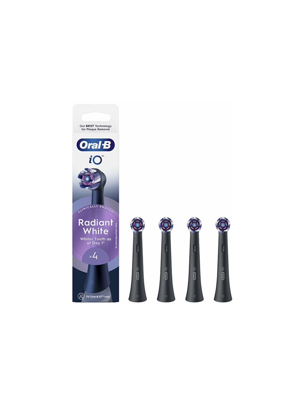 Oral B iO Radiant Testine Ricambio 4pz