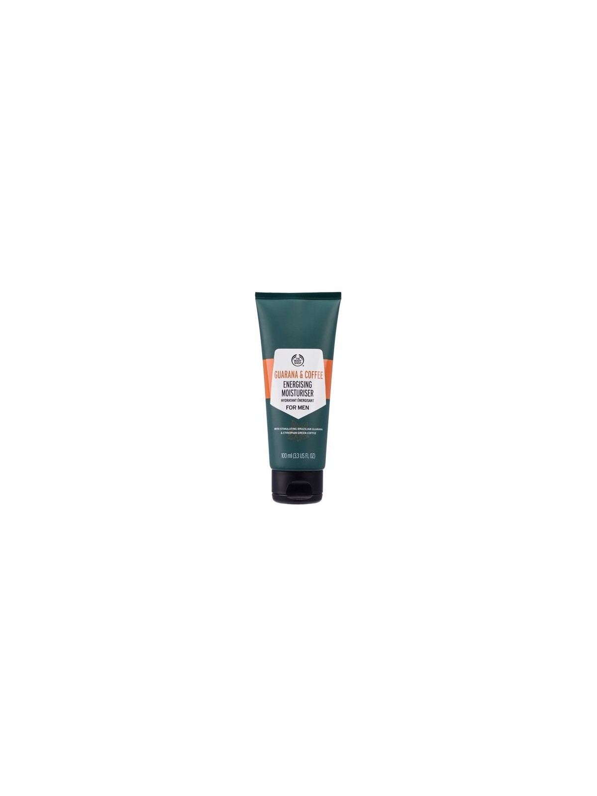 The Body Shop Guarana Caff Energizzante Gel Idratante per il Viso Uomo 100ml