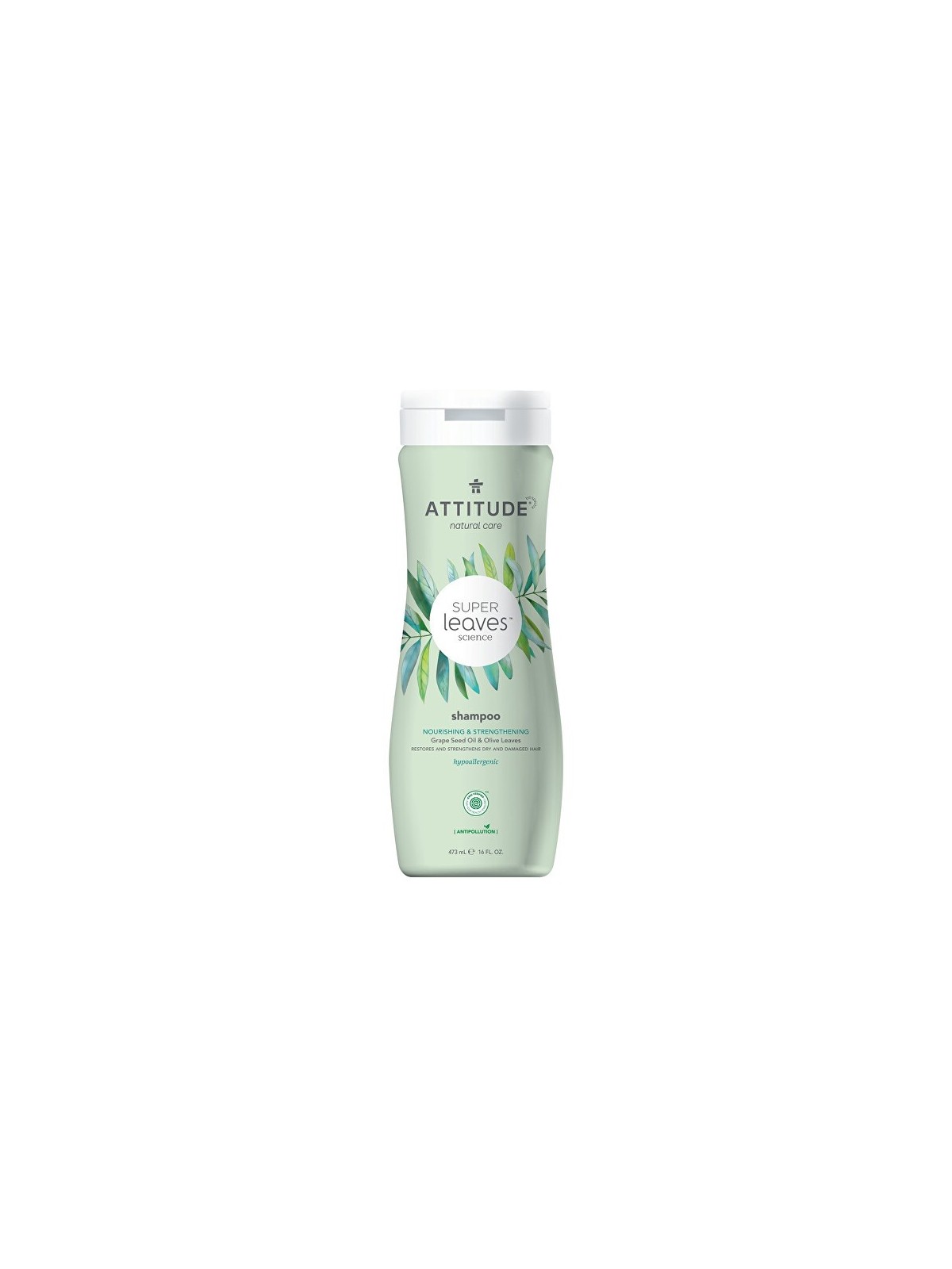 Attitude Shampoo nutriente per capelli secchi e danneggiati Super Leaves Shampoo 473ml donna