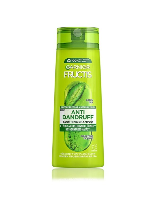 Garnier Shampoo lenitivo per tutti i tipi di capelli con forfora Fructis Antidandruff Soothing Shampoo - Volume: 400ml donna