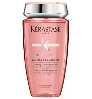 Kérastase Shampoo nutriente per capelli colorati Chroma Absolu Bain Riche Chroma Respect Shampoo - Volume: 500ml donna