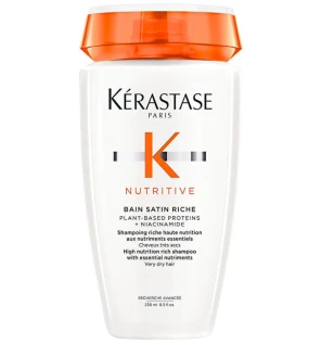 Kérastase Shampoo Nutriente Bain Satin Riche Shampoo Ricco ad Alta Nutrizione - Volume: 500ml donna