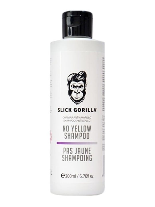 SLICK GORILLA Shampoo neutralizzante per capelli biondi No Yellow Shampoo 200ml uomo