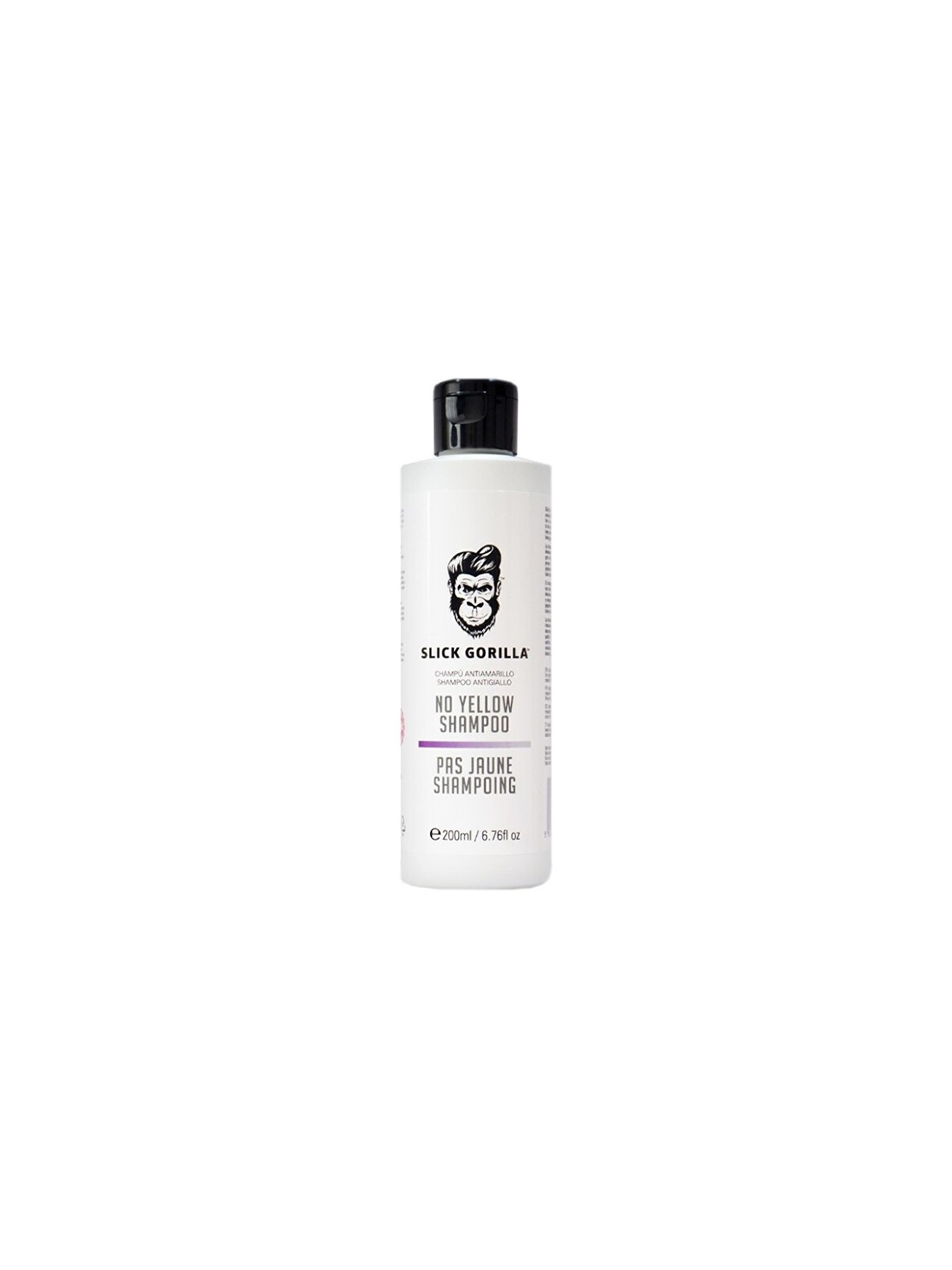SLICK GORILLA Shampoo neutralizzante per capelli biondi No Yellow Shampoo 200ml uomo