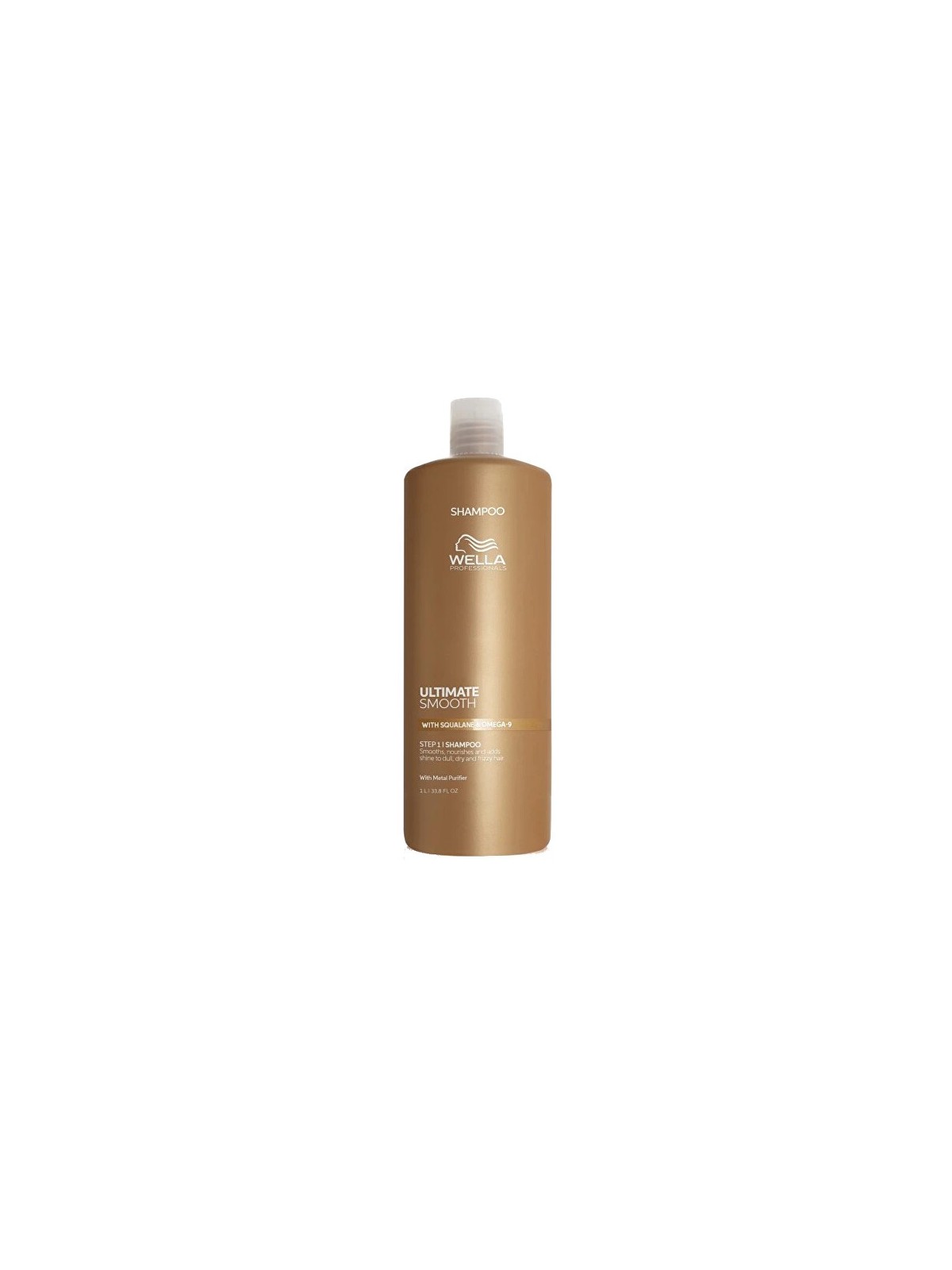 Wella Professionals Shampoo nutriente Ultimate Smooth - Volume: 1000ml donna