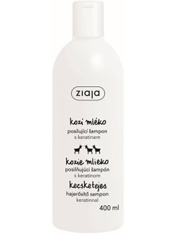 Ziaja Shampoo per capelli secchi e opachi alla cheratina Latte di Capra 400ml donna