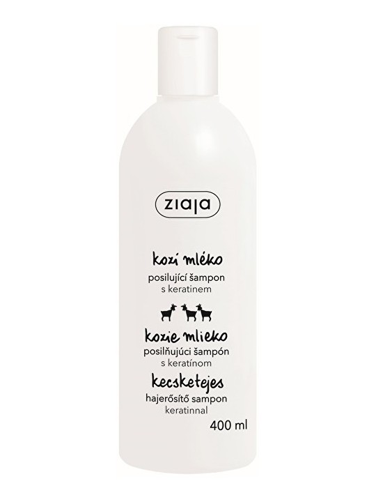 Ziaja Shampoo per capelli secchi e opachi alla cheratina Latte di Capra 400ml donna