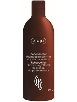Ziaja Shampoo Lisciante per Capelli Secchi e Sfibrati Burro di Cacao 400ml donna
