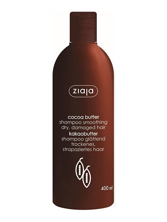 Ziaja Shampoo Lisciante per Capelli Secchi e Sfibrati Burro di Cacao 400ml donna