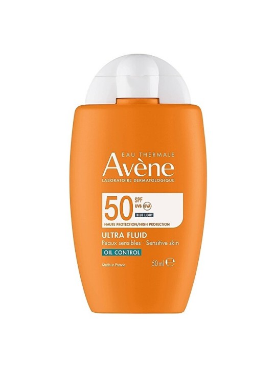Avène Fluido protettivo per pelle grassa SPF 50 Oil Control Ultra Fluid 50ml donna